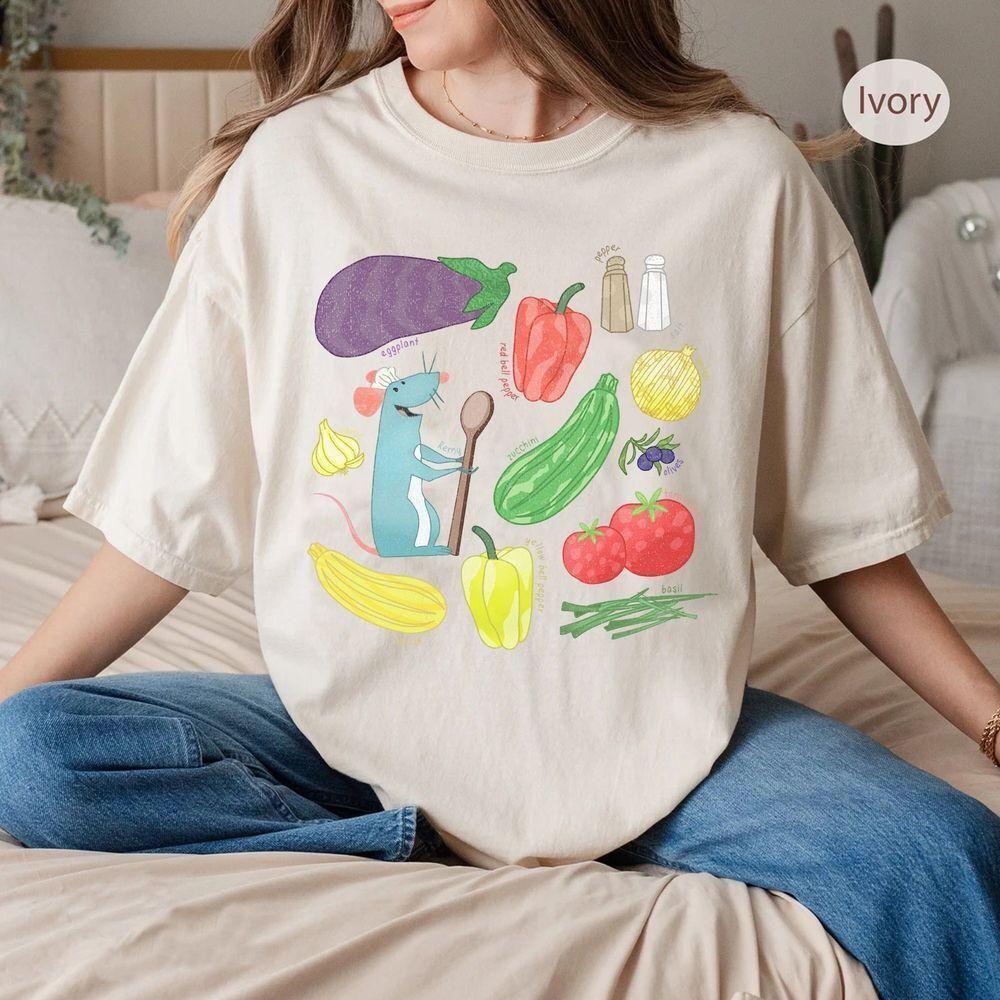 Pixar Ratatouille Remy Ratatouille Recipes Disney Vuitino Shirt